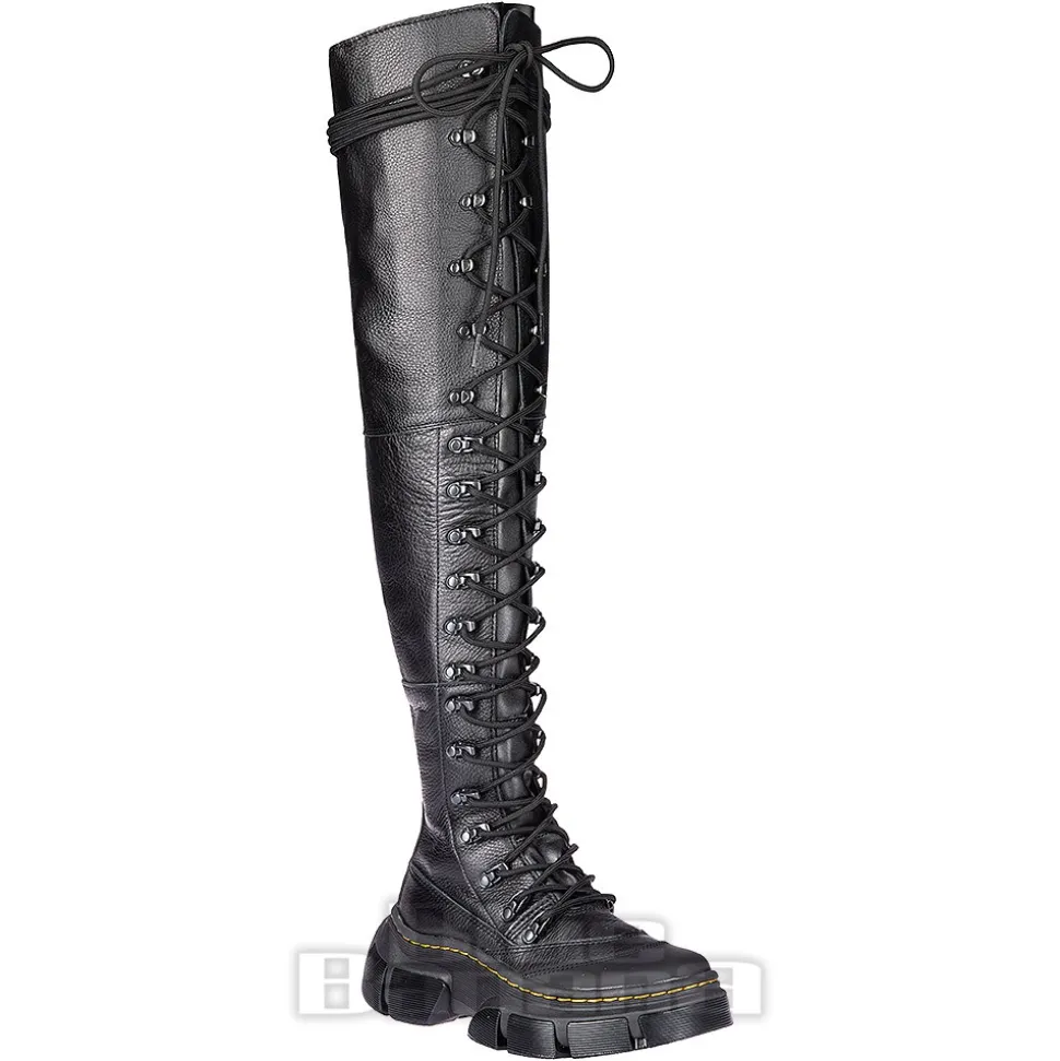 Dr Martens Hi-Soft Leather Boots (Black)