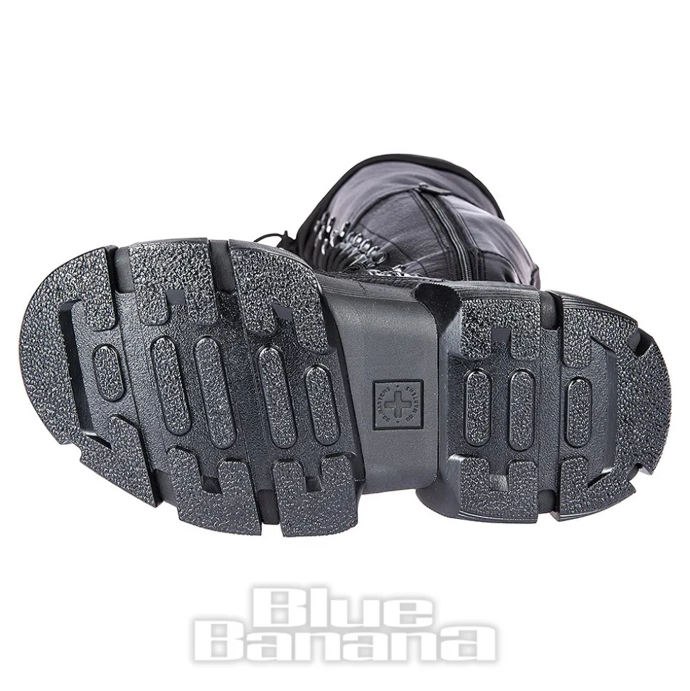 Dr Martens Hi-Soft Leather Boots (Black)