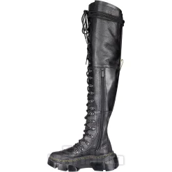 Dr Martens Hi-Soft Leather Boots (Black)