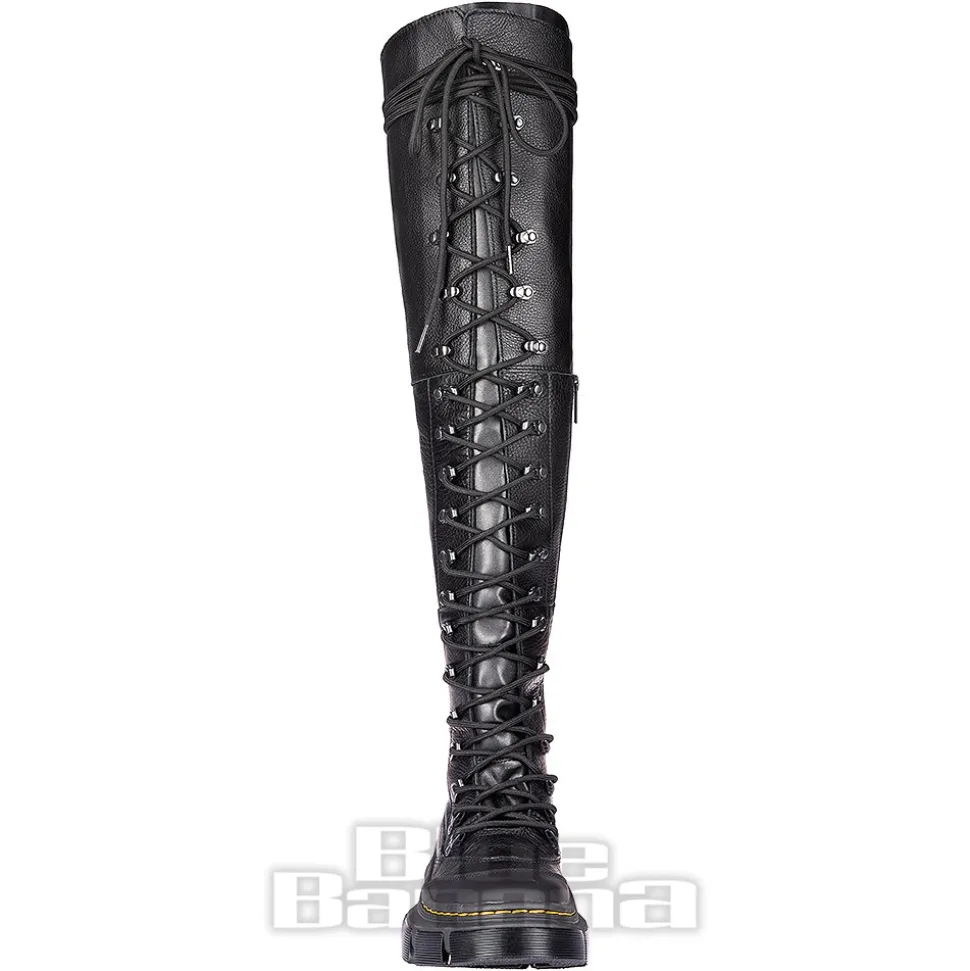 Dr Martens Hi-Soft Leather Boots (Black)