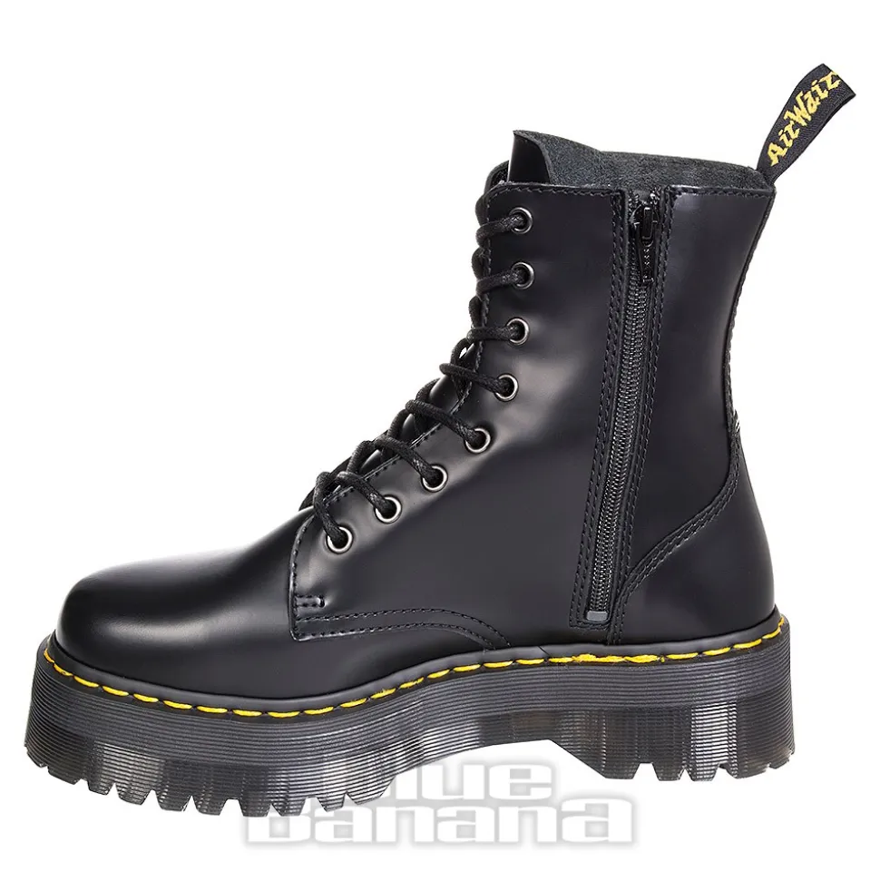 Dr Martens Jadon Polished Boots (Black)