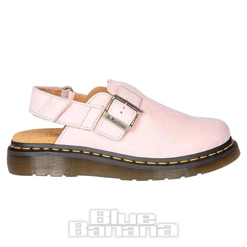 Dr Martens Jorge II Nubuck Leather Mules (Pink)