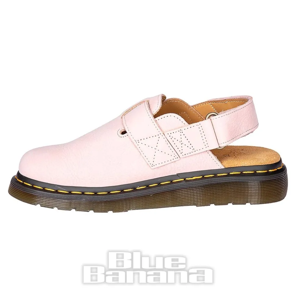 Dr Martens Jorge II Nubuck Leather Mules (Pink)