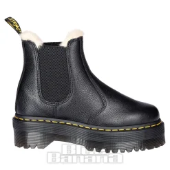 Dr Martens 2976 Quad Fur Lined Boots (Black)