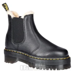 Dr Martens 2976 Quad Fur Lined Boots (Black)