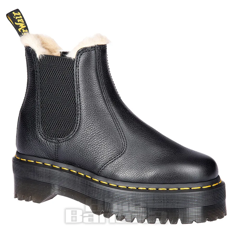 Dr Martens 2976 Quad Fur Lined Boots (Black)