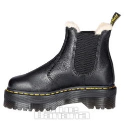 Dr Martens 2976 Quad Fur Lined Boots (Black)