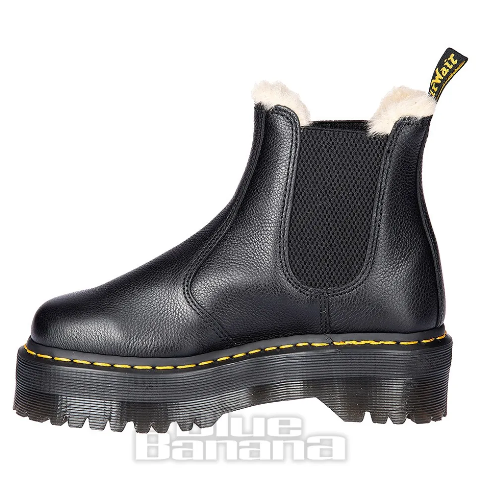 Dr Martens 2976 Quad Fur Lined Boots (Black)