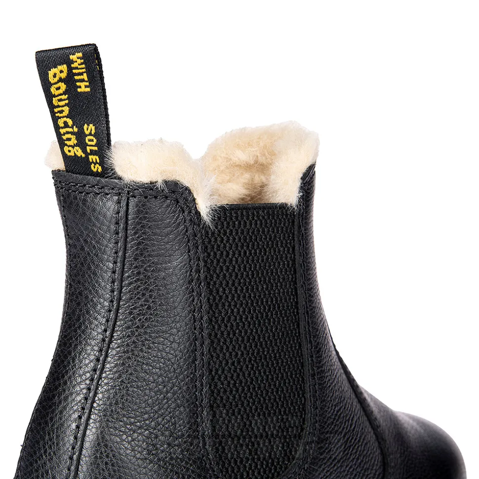 Dr Martens 2976 Quad Fur Lined Boots (Black)