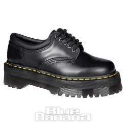 Dr Martens Quad 8053 Smooth Shoes (Black)