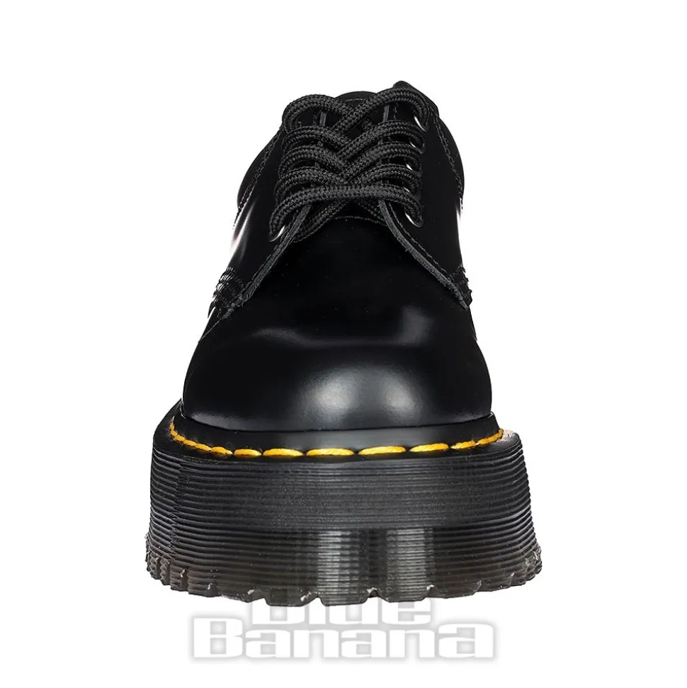 Dr Martens Quad 8053 Smooth Shoes (Black)