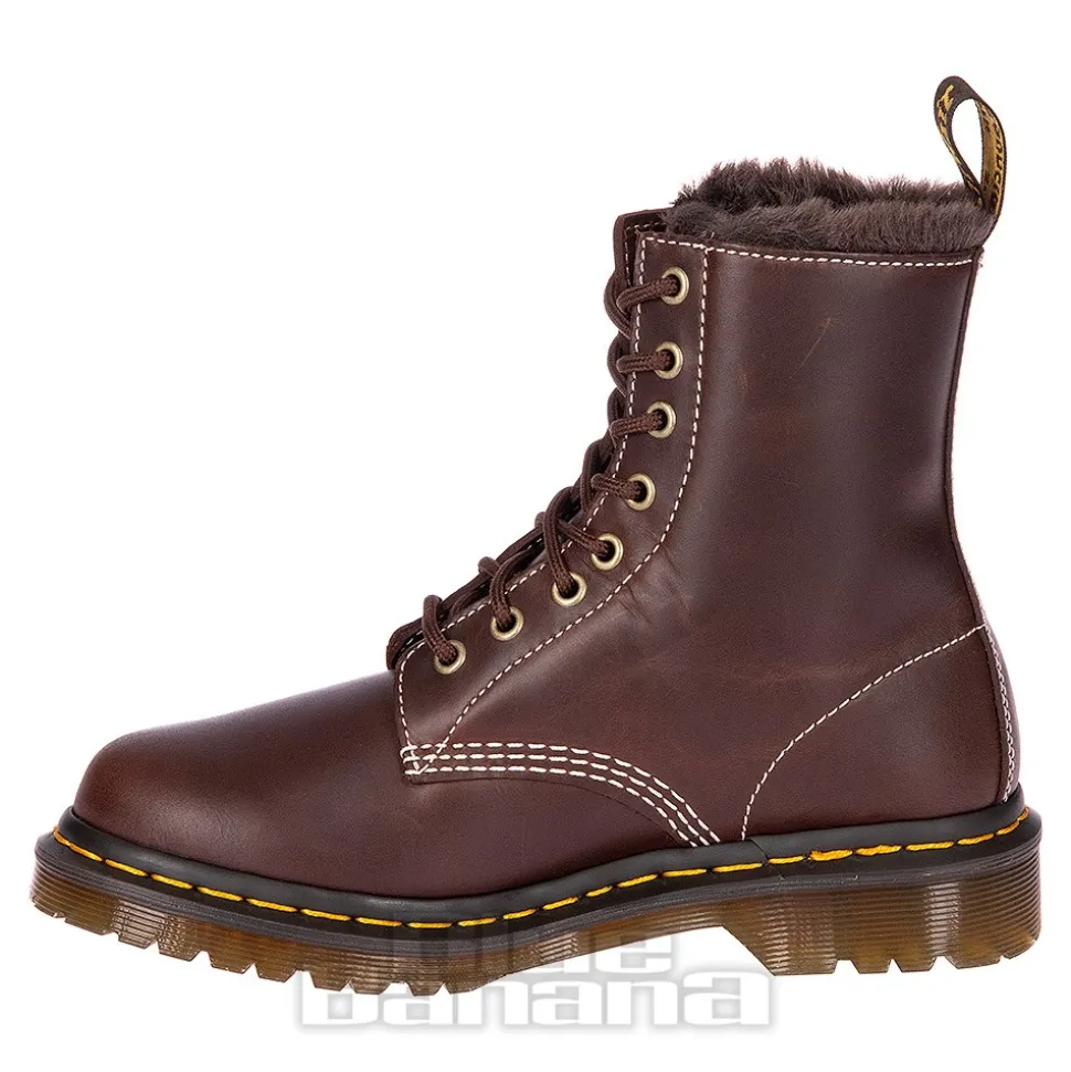 Dr Martens 1460 Serena Boots (Dark Brown)