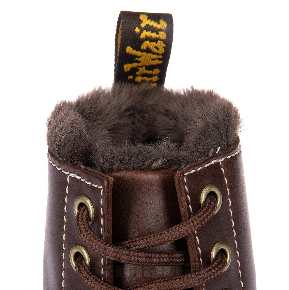 Dr Martens 1460 Serena Boots (Dark Brown)