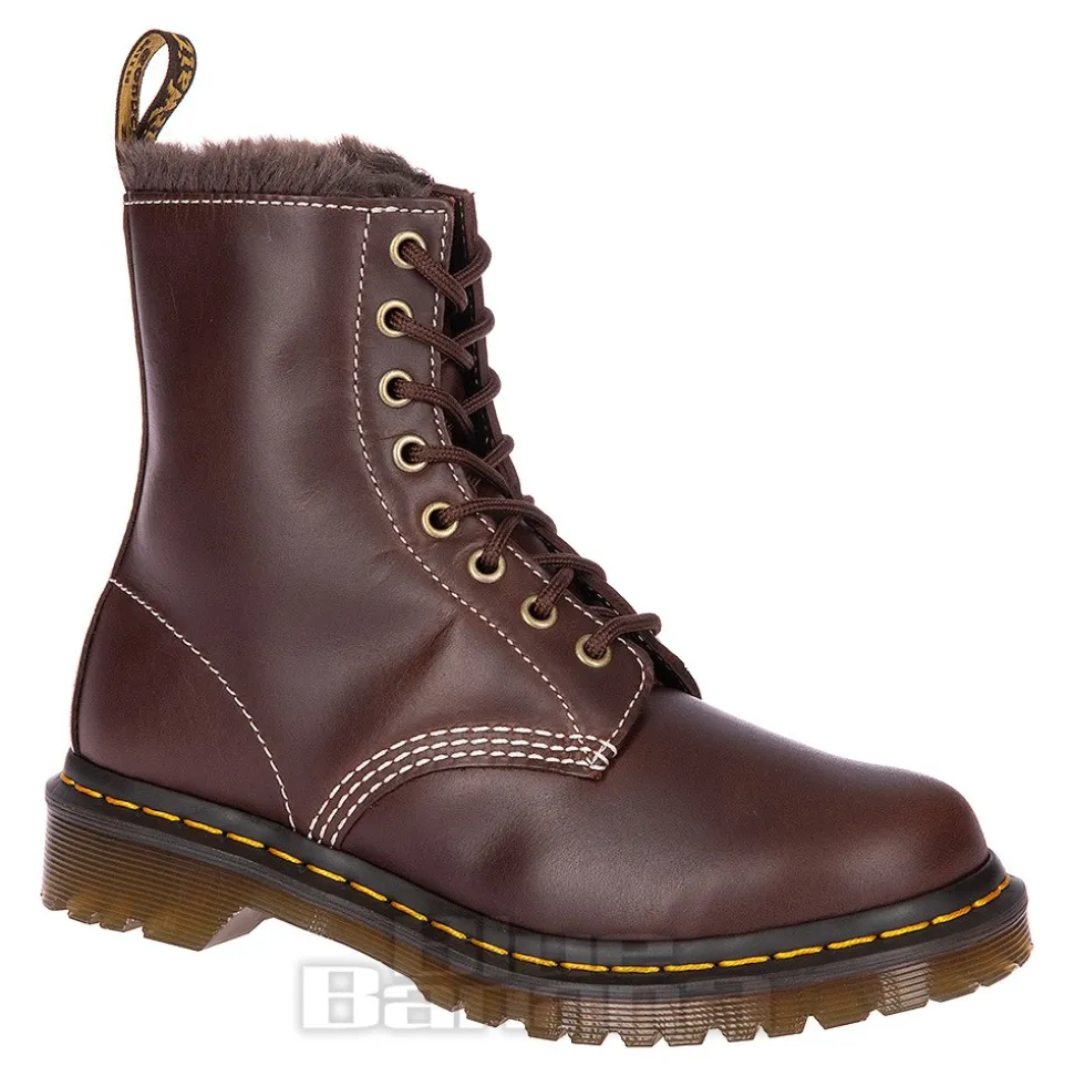 Dr Martens 1460 Serena Boots (Dark Brown)