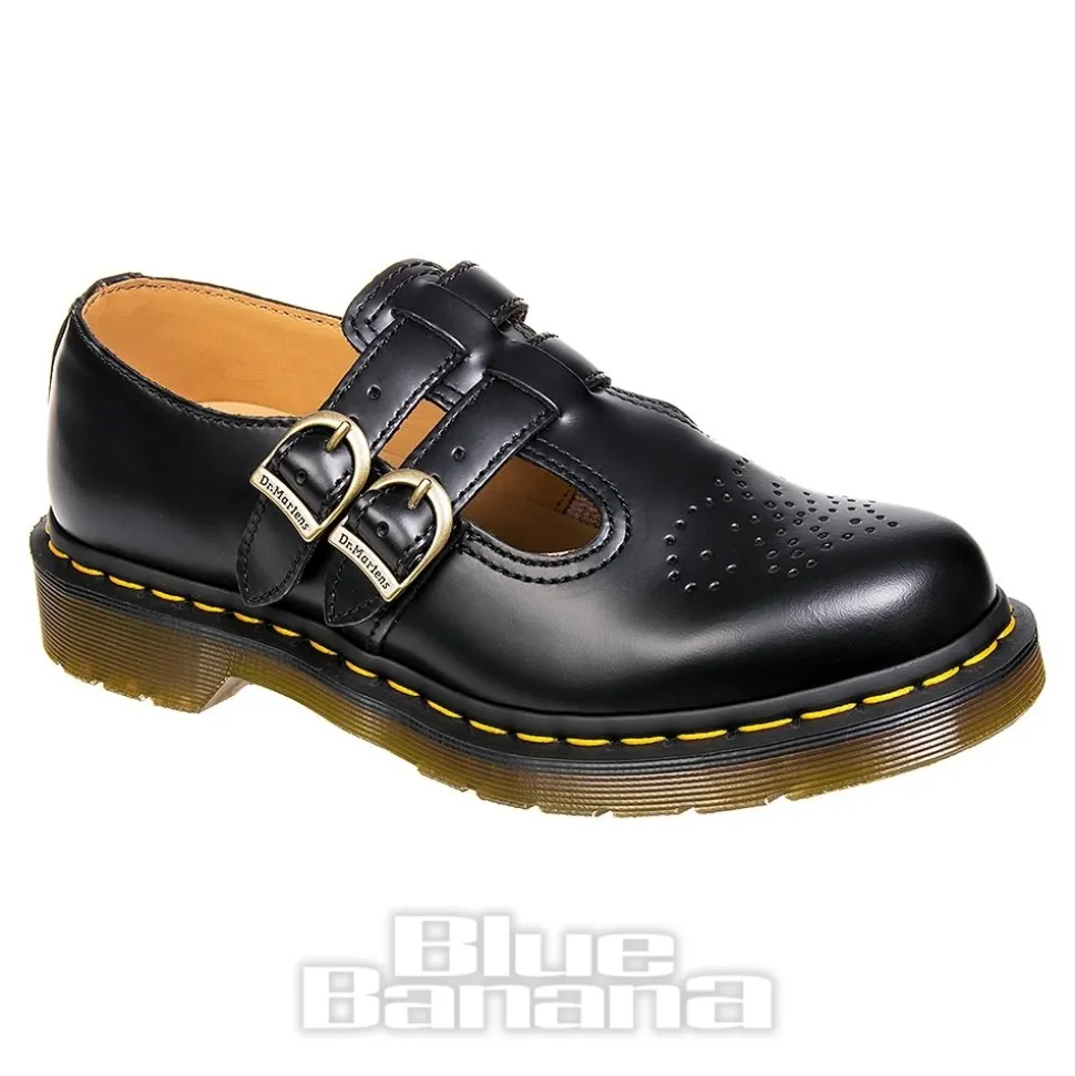 Dr Martens Smooth 8065 Mary Jane Shoes (Black)