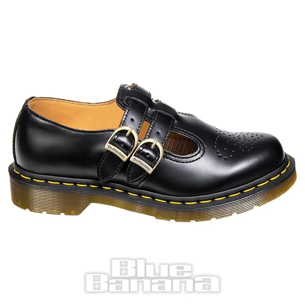 Dr Martens Smooth 8065 Mary Jane Shoes (Black)