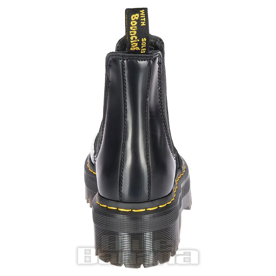 Dr Martens Smooth 2976 Quad Platform Boot (Black)