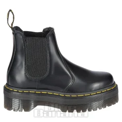 Dr Martens Smooth 2976 Quad Platform Boot (Black)
