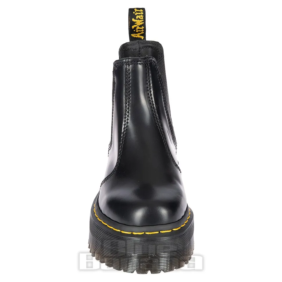 Dr Martens Smooth 2976 Quad Platform Boot (Black)