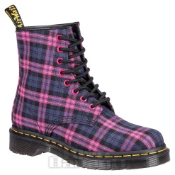 Dr Martens 1460 Tartan Boots (Pink)