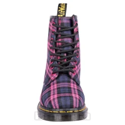 Dr Martens 1460 Tartan Boots (Pink)