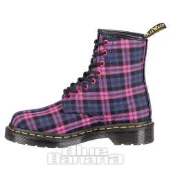 Dr Martens 1460 Tartan Boots (Pink)