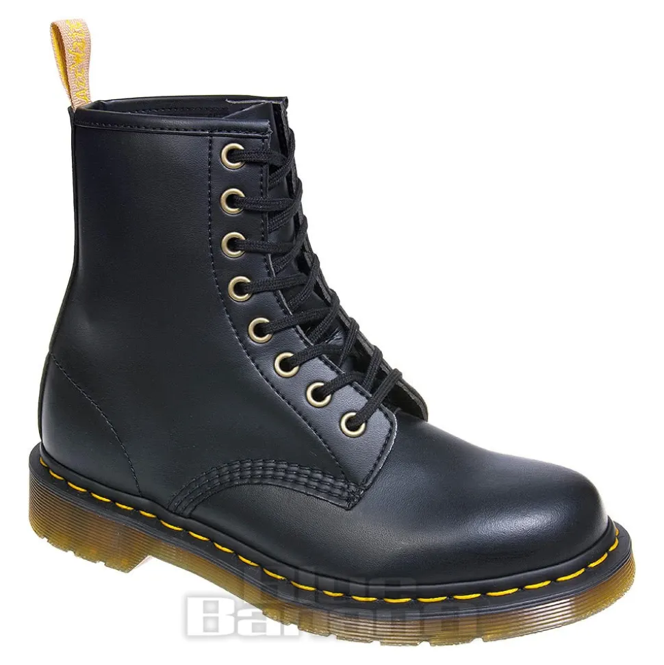 Dr Martens Vegan 1460 Boots (Black Felix Rub Off)