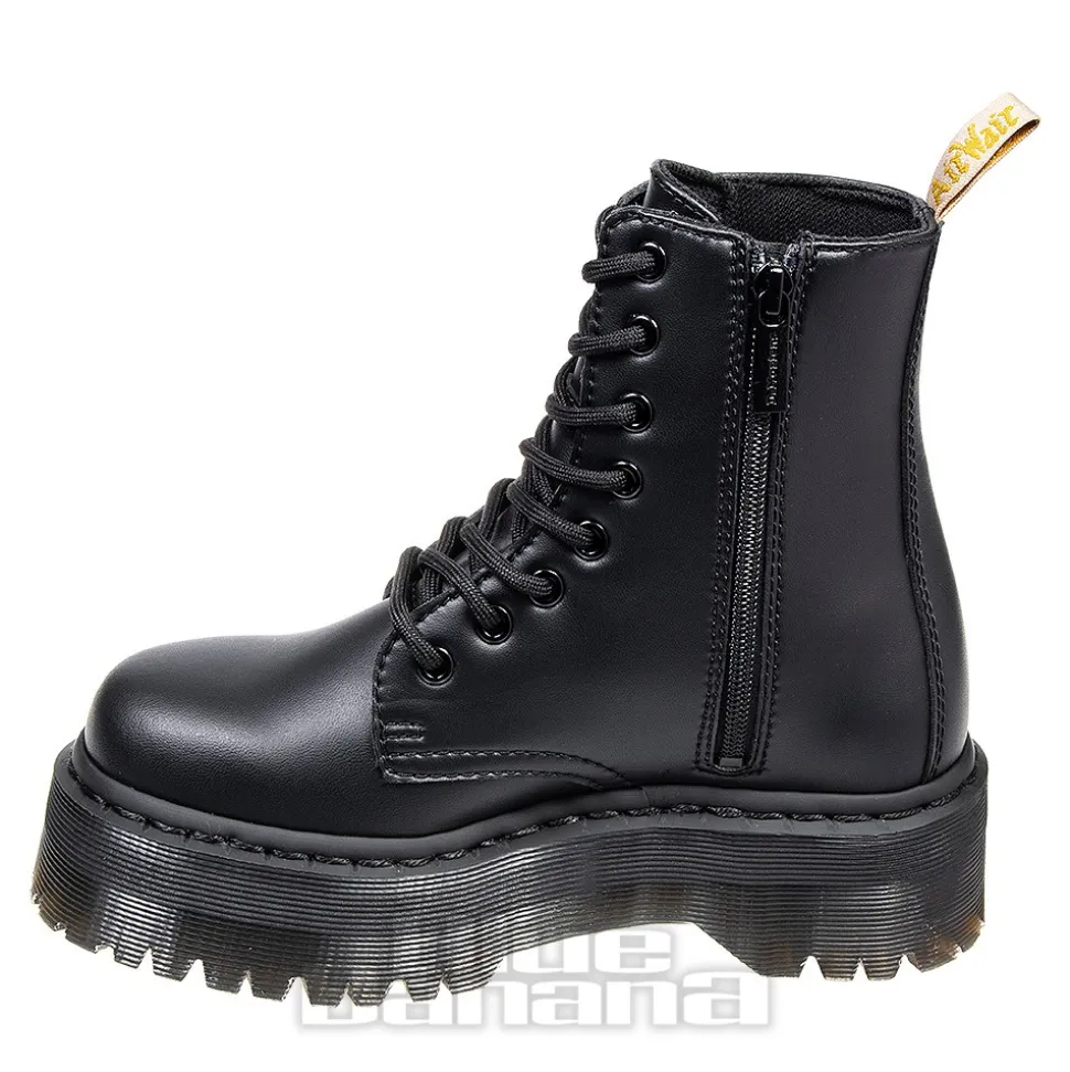 Dr Martens Vegan Jadon II Boots (Mono Black)