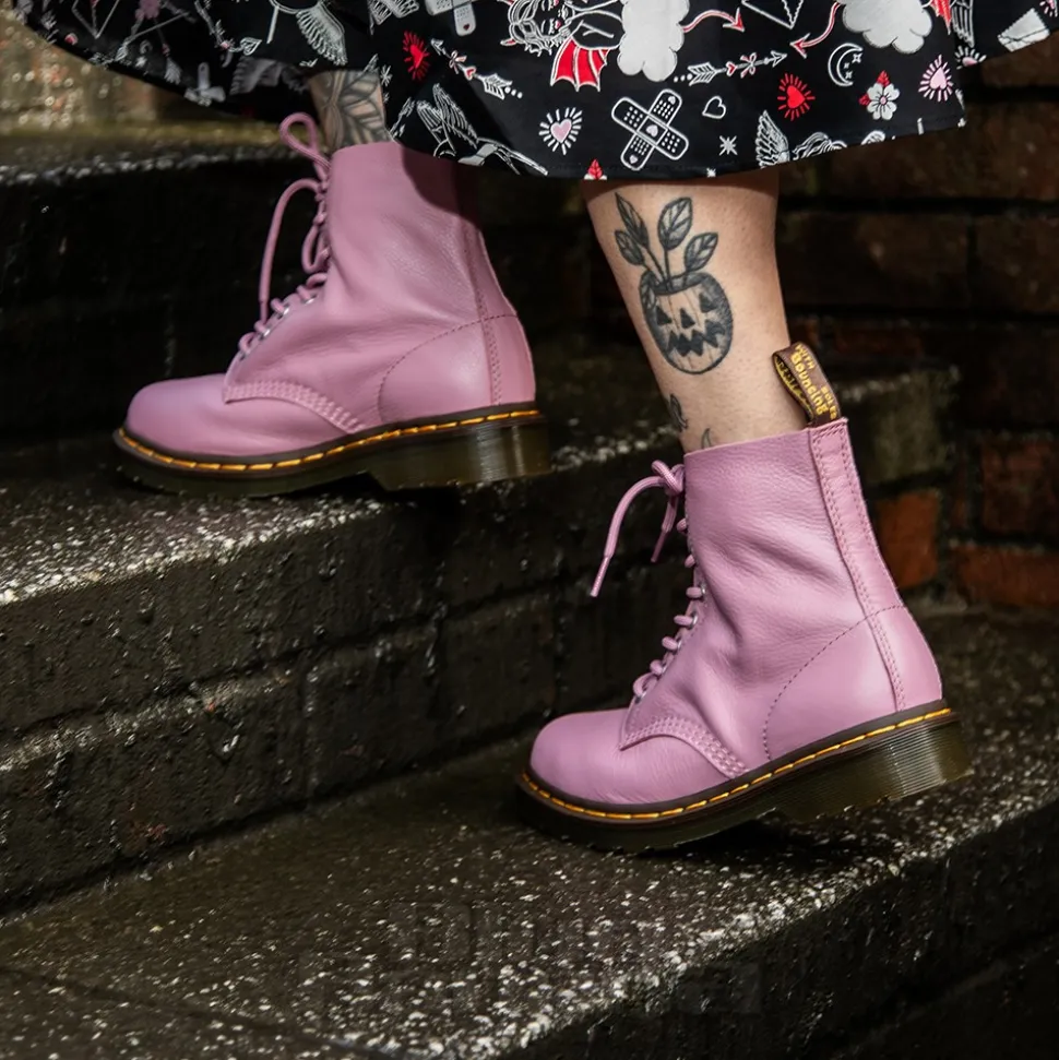 Dr Martens 1460 Virginia Boot (Dusty Rose)