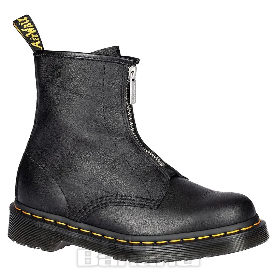 Dr Martens 1460 Virginia Zip Boot (Black)