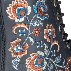 Dr Martens 1460 Vonda Tavern Floral Boots (Black)