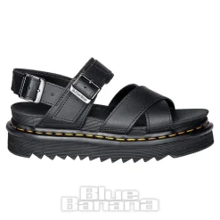 Dr Martens Voss II Athena Leather Sandals (Black)