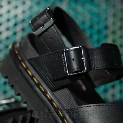 Dr Martens Voss II Athena Leather Sandals (Black)