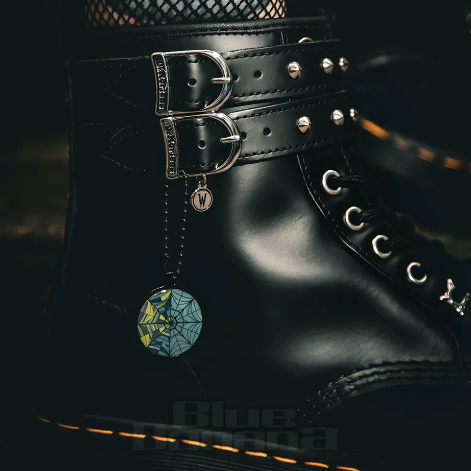 Dr Martens 1460 Wednesday Boots (Black Velvet)