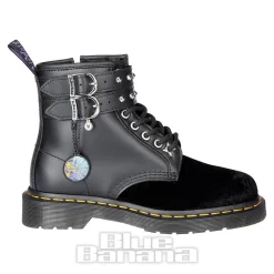 Dr Martens 1460 Wednesday Boots (Black Velvet)