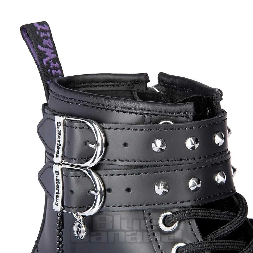 Dr Martens 1460 Wednesday Boots (Black Velvet)