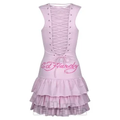 Ed Hardy Climbing Rose Dress (Pink)