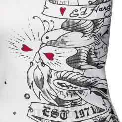 Ed Hardy Love Birds Vest (White)