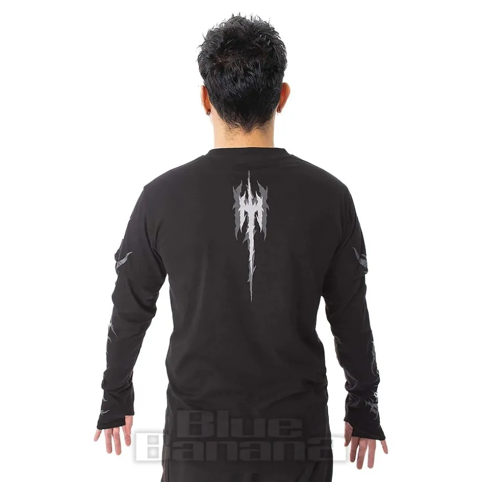 Heartless Akumu Top (Black/Grey)
