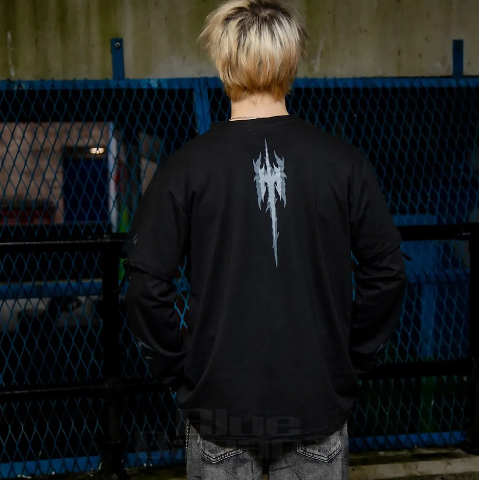 Heartless Akumu Top (Black/Grey)