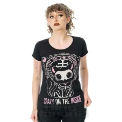 Heartless Cute On The Outside T-Shirt (Black)