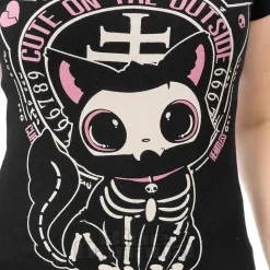 Heartless Cute On The Outside T-Shirt (Black)