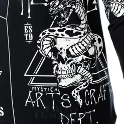 Heartless Dark Academia Hoodie (Black)