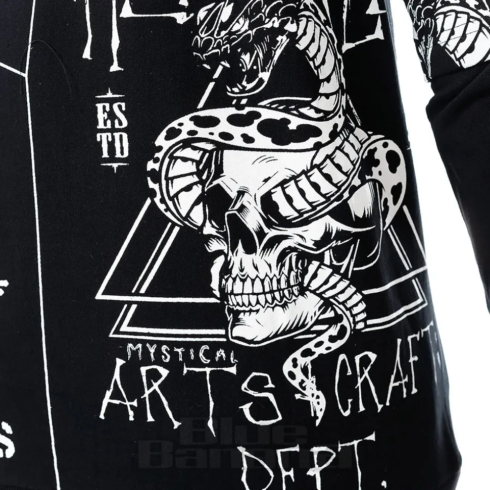 Heartless Dark Academia Hoodie (Black)