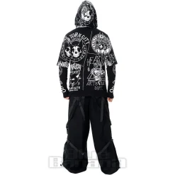 Heartless Dark Academia Hoodie (Black)