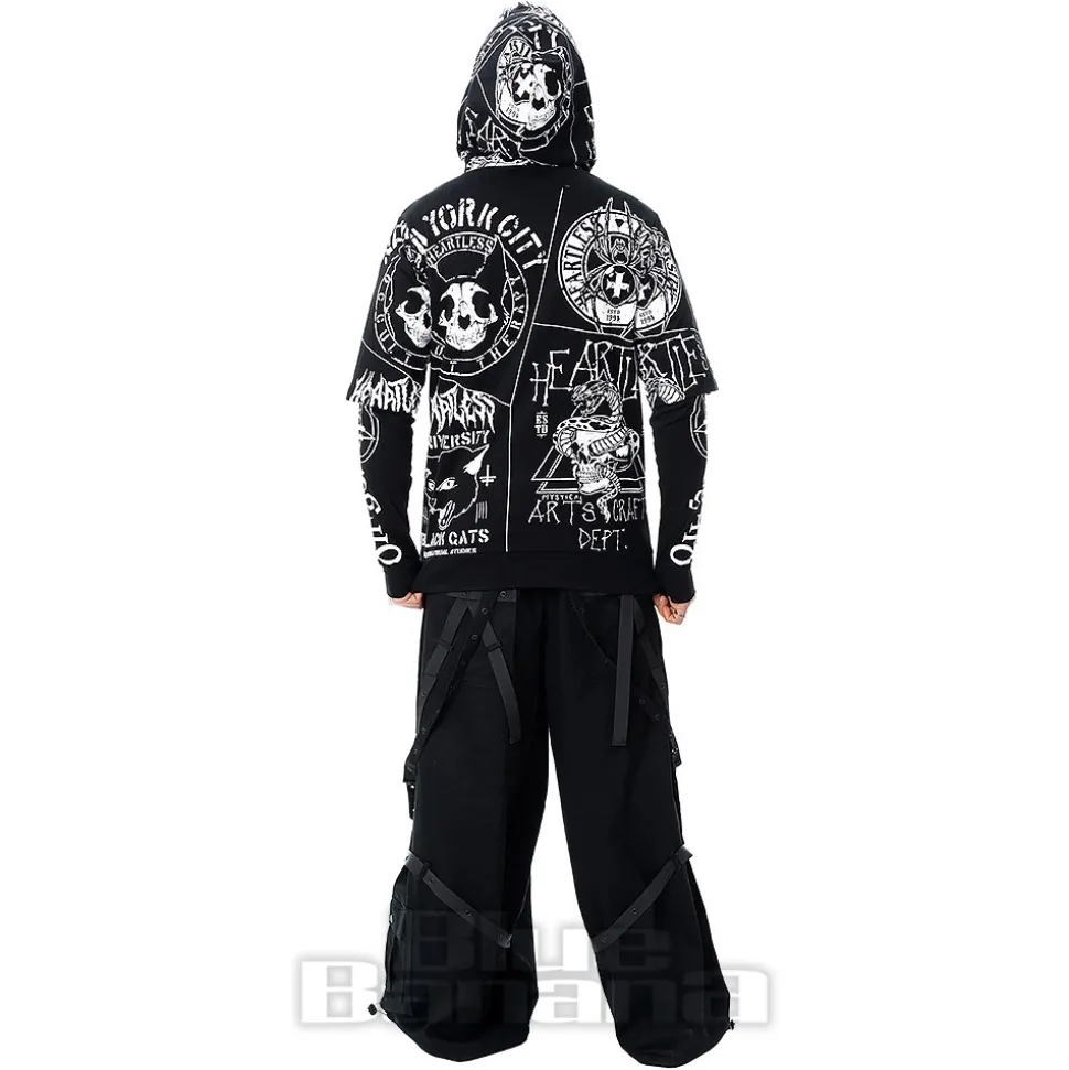 Heartless Dark Academia Hoodie (Black)