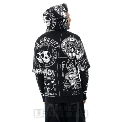 Heartless Dark Academia Hoodie (Black)