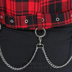 Heartless Evilyn Check Jacket (Red/Black)
