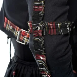 Heartless Graveyard Check Jacket (Black)