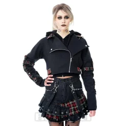 Heartless Graveyard Check Jacket (Black)